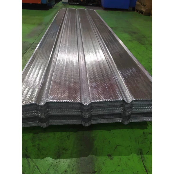 Spandek Aluminum Steel Roof Plus Insulation
