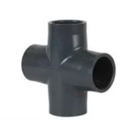 PVC PIPE FITTING SPEARS CROSS TEE SCH 80 ANSI 150